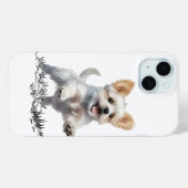 かわいい犬のiPhone 15ケース - スタイリッシュな携帯ケース for Case-Mate iPhoneケース (裏面 (横))