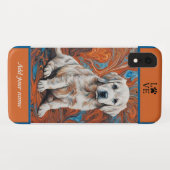 かわいい犬のiPhone / iPadケース Case-Mate iPhoneケース (裏面(横))