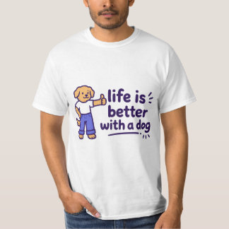 かわいい犬のTシャツでハッピーな生活を! | 楽しいペットグッズ Tシャツ