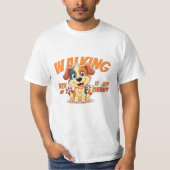 かわいい犬のTシャツ - 犬好きへの面白いペットギフト Tシャツ (正面)
