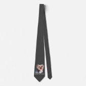 かわいい犬を買い物に行かないで。     ネクタイ (正面)