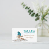 かわいい犬を飼うタオルペットグルーミング|過去記事 名刺 (スタンド正面)