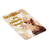 かわいい犬カボチャのスパイスマグネット マグネット (右側)