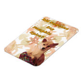 かわいい犬カボチャのスパイスマグネット マグネット (左側)