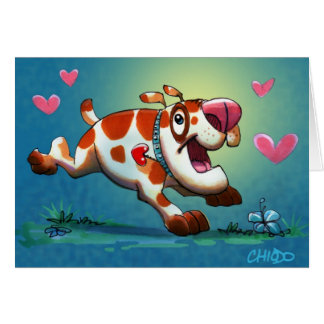 かわいい犬カード