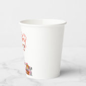 かわいい犬クリスマスパーティー紙カップ 紙コップ (左)