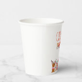 かわいい犬クリスマスパーティー紙カップ 紙コップ (右)