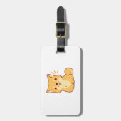かわいい犬シバ ラゲッジタグ (正面縦)