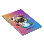 かわいい犬スパイラル写真帳 ノートブック (右側)