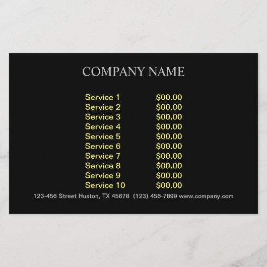 かわいい犬ナース動物病院の獣医 チラシ (裏面)