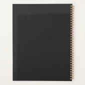 かわいい犬ペイントスプラッシュベクターアート_1 プランナー手帳 (裏面)