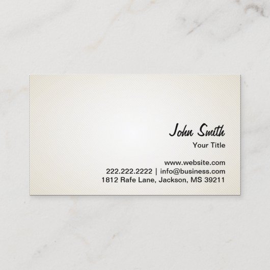 かわいい犬ペットケアビジネスカード 名刺 (裏面)