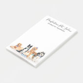 かわいい犬ペットシッター犬トリマー事業 ポストイット (アングル)