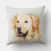 かわいい犬ペット枕デザイン クッション (裏面)