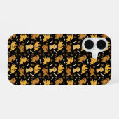 かわいい犬柄フォンケース iPhone 16ケース (裏面横)