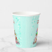 かわいい犬誕生祝いレッツポーティ 紙コップ (右)