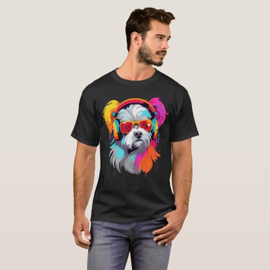 かわいい犬1 Tシャツ (正面フル)