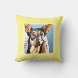 「かわいい犬」かわいい写真。買今 クッション
