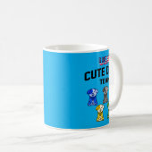 かわいい犬 アメリカ パピーチーム コーヒーマグカップ (正面右)