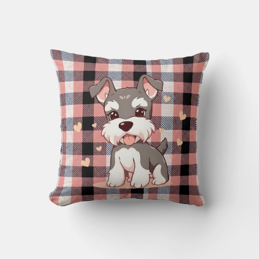 かわいい犬 クッション (正面)