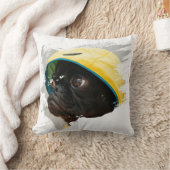かわいい犬 クッション (ブランケット)