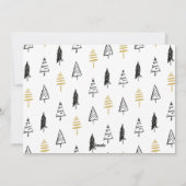 かわいい犬 |クリスマス外のベビーCOVID シーズンカード (裏面)