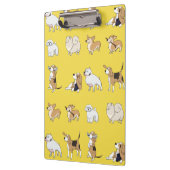 かわいい犬 クリップボード (左)