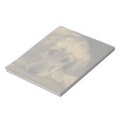 かわいい犬-ゴールデン·レトリバーレイディング ノートパッド (回転)