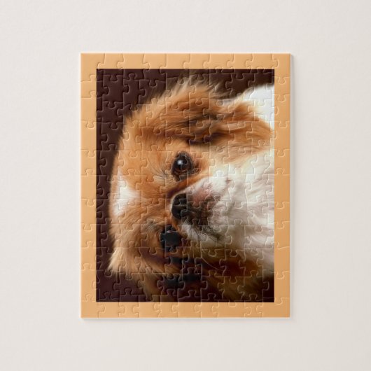 かわいい犬 ジグソーパズル (縦)