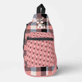 かわいい犬 スリングバッグ