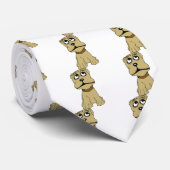 かわいい犬 ネクタイ (ロール)