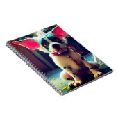 かわいい犬 ノートブック (右側)