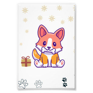 かわいい犬 フォトプリント