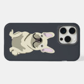 かわいい犬、フレンチブルドッグ iPhoneケース (裏面横)