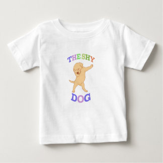 かわいい犬 ベビーTシャツ