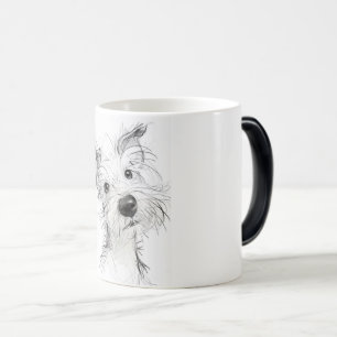 かわいい犬 モーフィングマグカップ