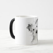 かわいい犬 モーフィングマグカップ (正面左)