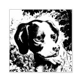 かわいい犬 ラバースタンプ (インプリント)