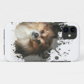 かわいい犬 Case-Mate iPhoneケース (裏面(横))