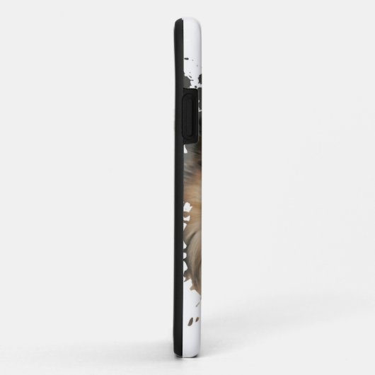 かわいい犬 Case-Mate iPhoneケース (裏面/右)