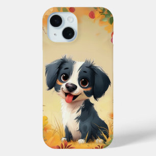 かわいい犬 iPhone 15ケース