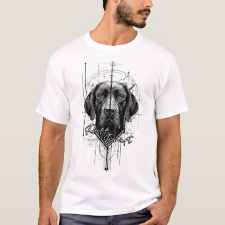 かわいい犬(Ruff Draft) - グラフィックTシャツ Tシャツ