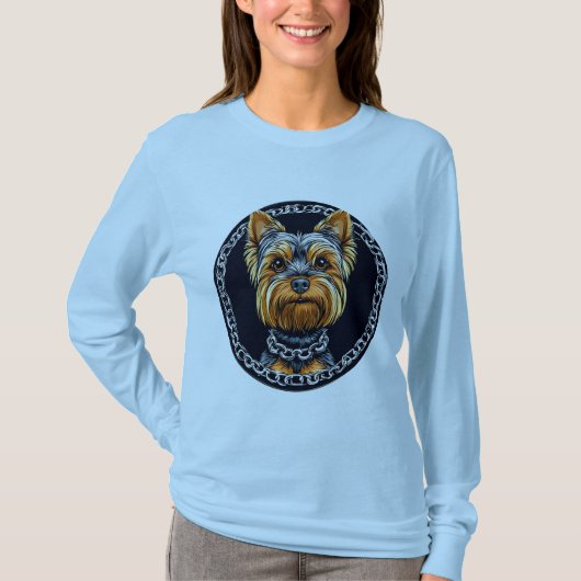 かわいい犬 Tシャツ (正面)