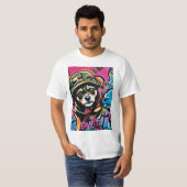 かわいい犬 Tシャツ (正面フル)