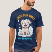 かわいい犬 Tシャツ (正面)