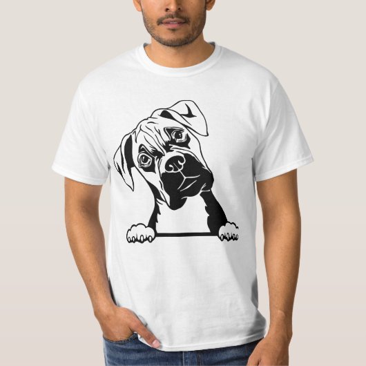 かわいい犬 Tシャツ (正面)