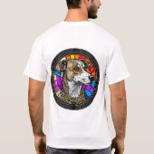 かわいい犬 Tシャツ (裏面)