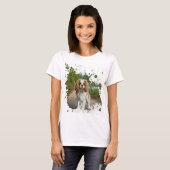 かわいい犬 Tシャツ (正面フル)