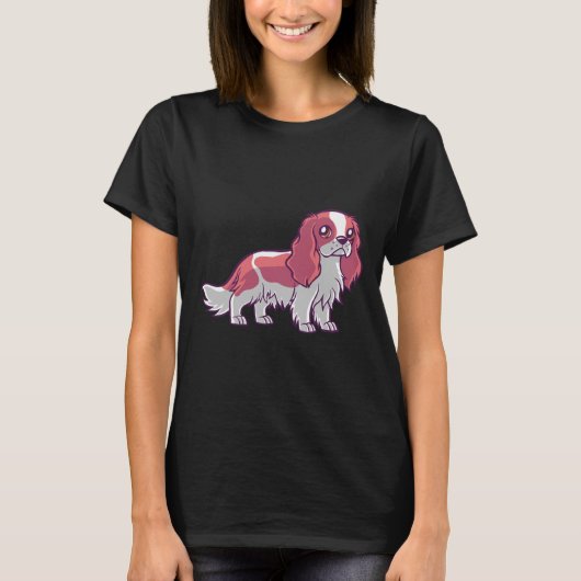 かわいい犬 Tシャツ (正面)