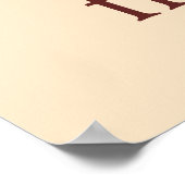 かわいい狐の友達が永遠に少年部屋の赤ちゃん用ポスター ポスター (角)